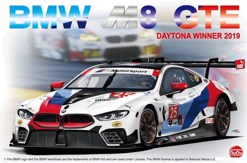 model do sklejania samochodu bmw m8