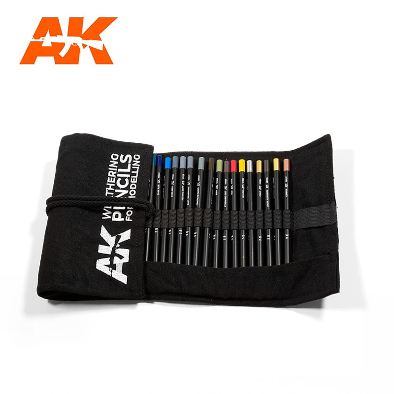 zestaw kredek ak do weatheringu w etui