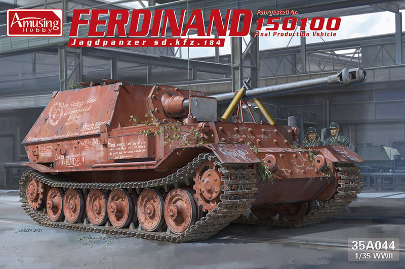 działo samobieżne fedinand model