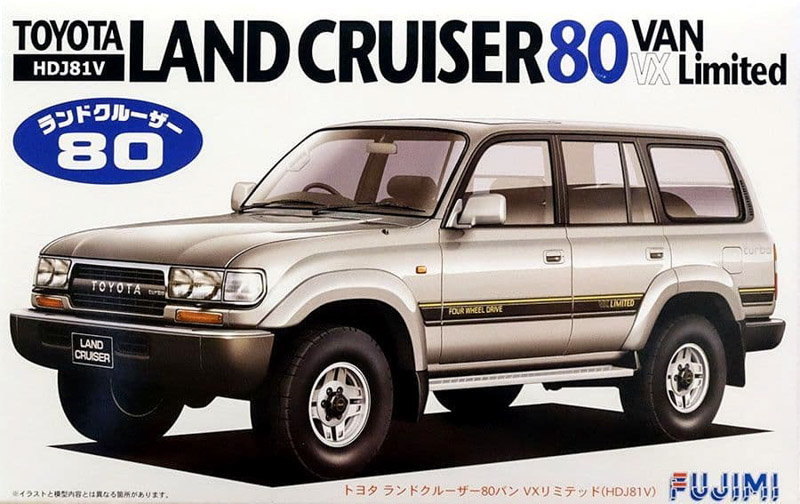 toyota landcruiser skala 1/24 model