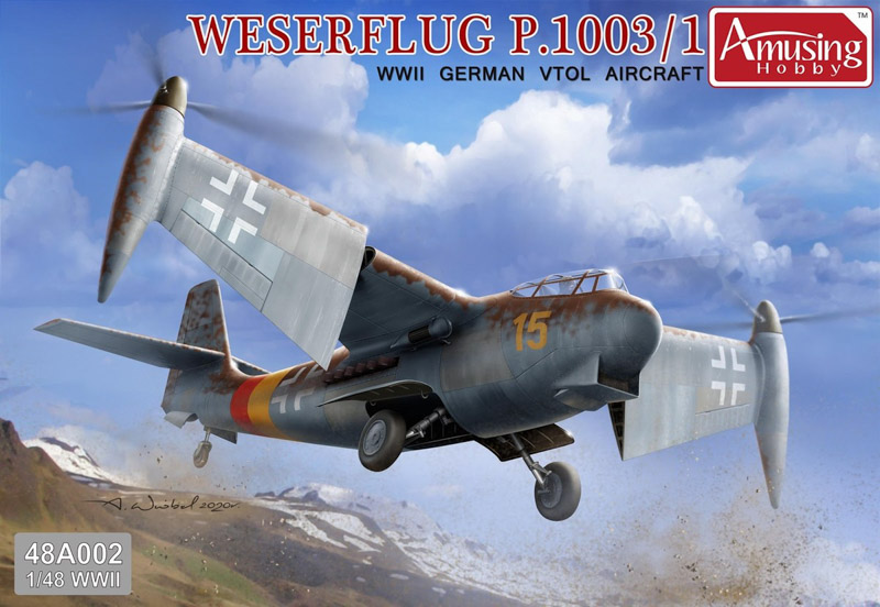 weserflug model do sklejania 1/48