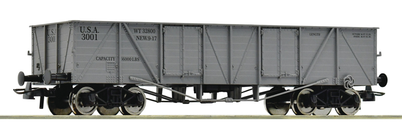 model wagonu towarowego us army