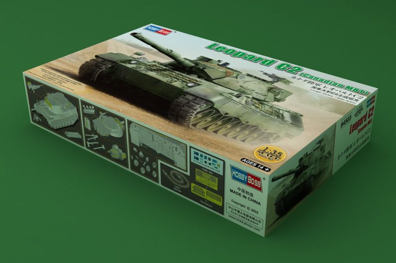 model czołgu leopard c2