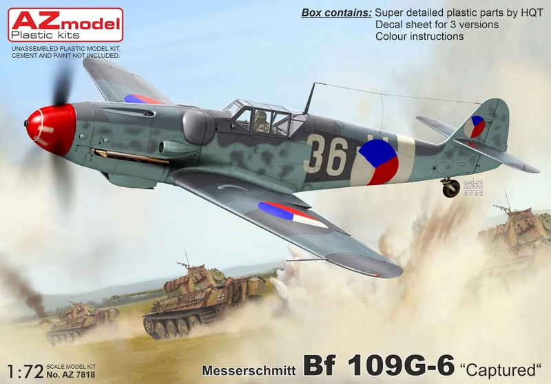 model samolotu bf-109g