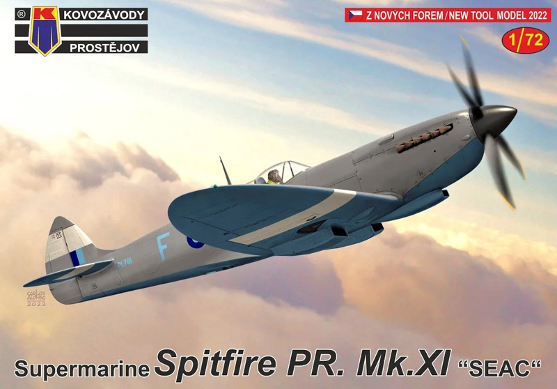 model samolotu spitfire mk.xi