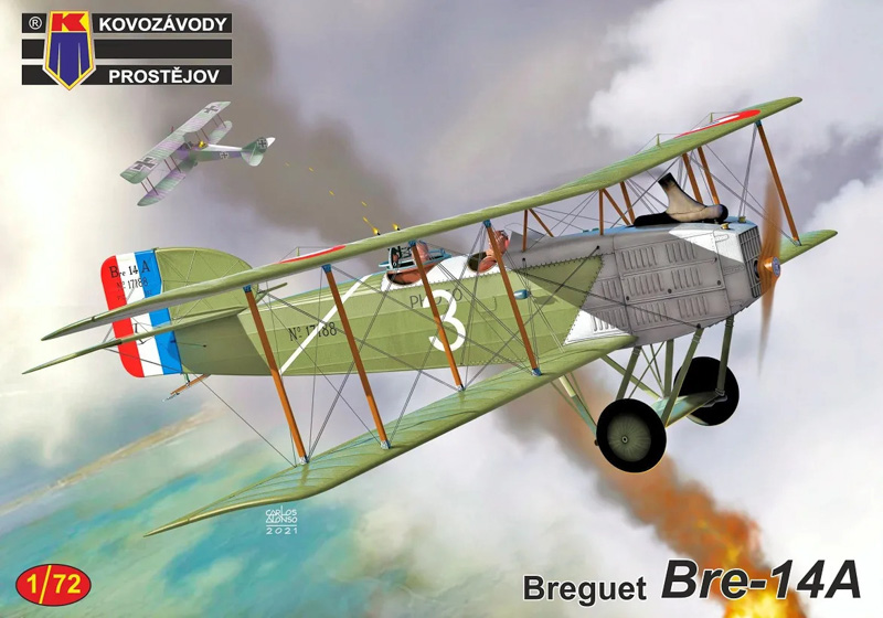 model samolotu breguet bre-14a
