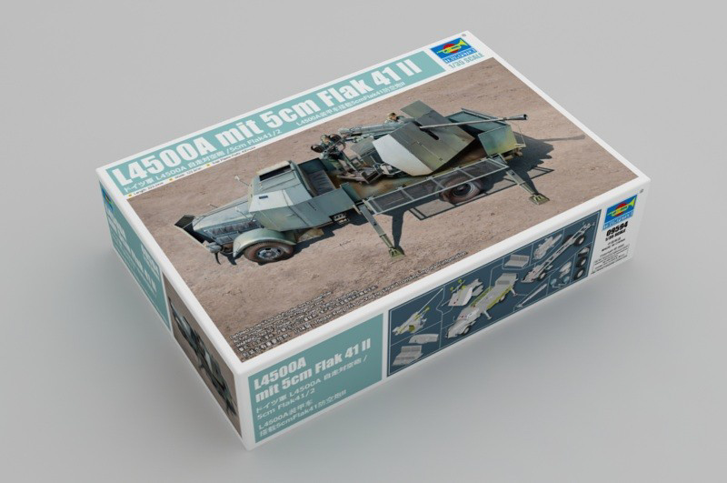 model ciężarówki L4500 z działkiem