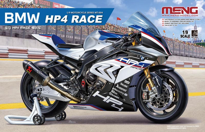modle motocykla bmw hp4