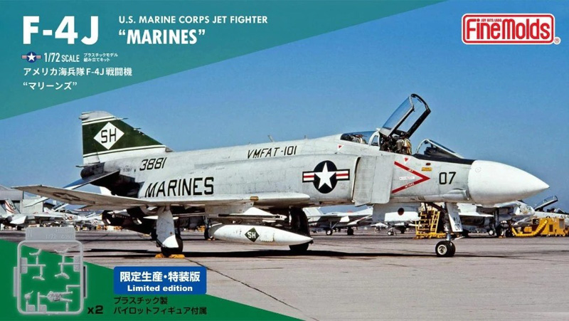 model samolotu f-4j phantom