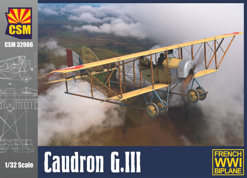 model samolotu caudron g.iii