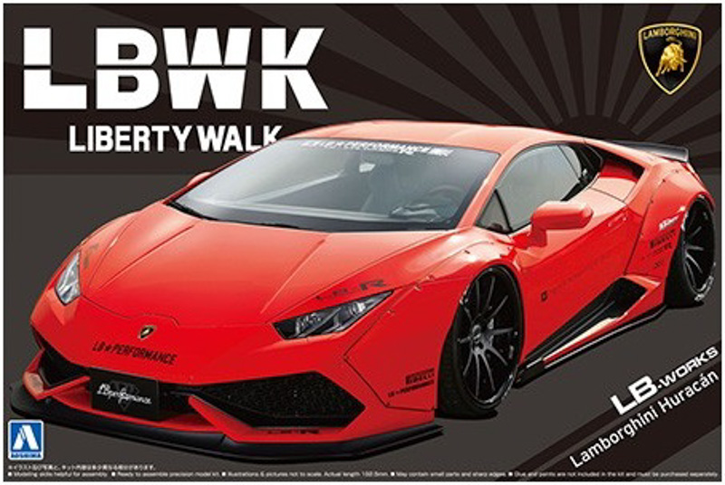 model samochodu lamborghini huracan lbwr