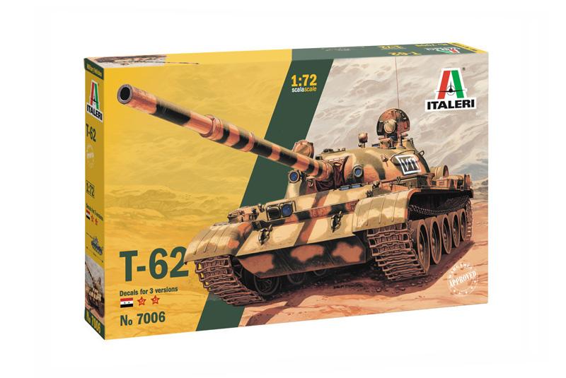 model do sklejania czołgu t-62