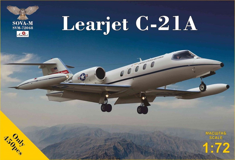 model samolotu learjet c-21a