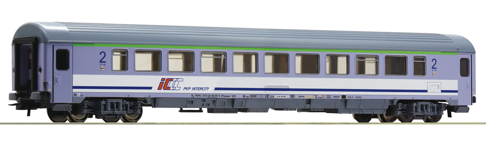 Roco PKP IC wagon osobowy 2 kl.