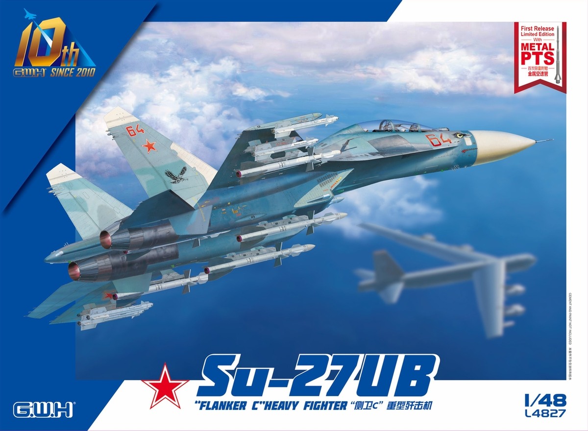model samolotu do sklejania Su-27 UB