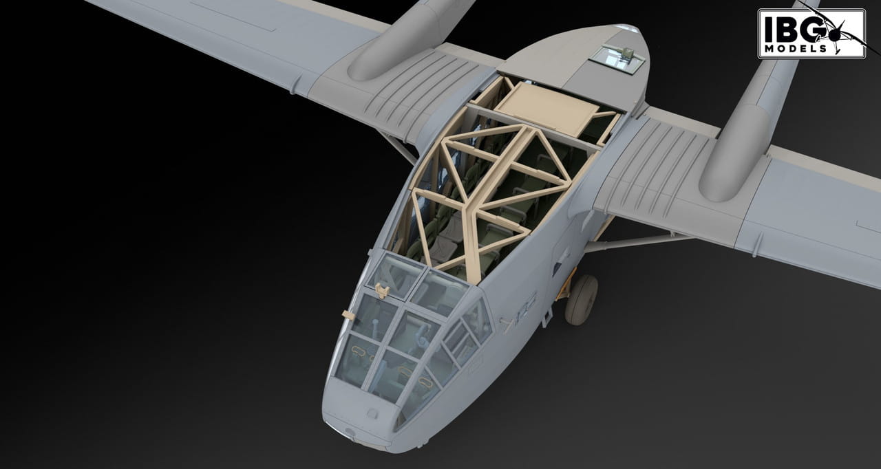 IBG 72573 - 1:72 Gotha Go 242A-1 German Medium Cargo Glider - Sklep  Modelarski Exito