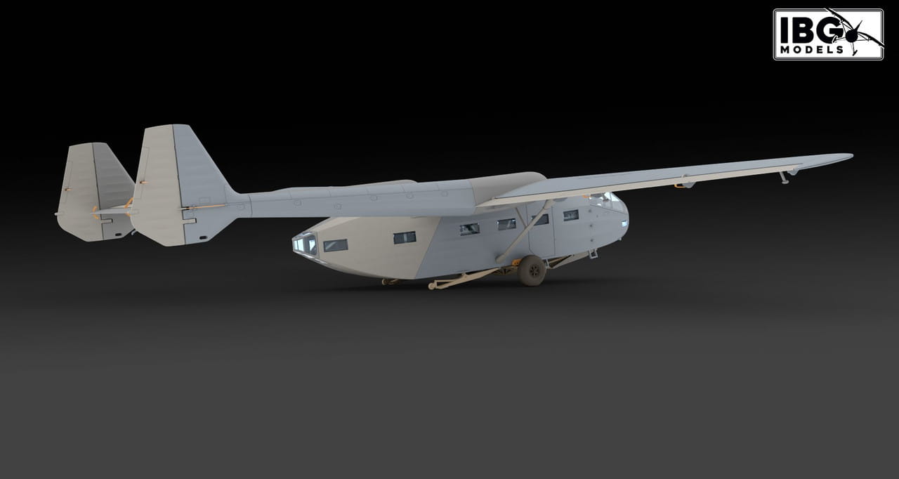 IBG 72573 - 1:72 Gotha Go 242A-1 German Medium Cargo Glider - Sklep  Modelarski Exito