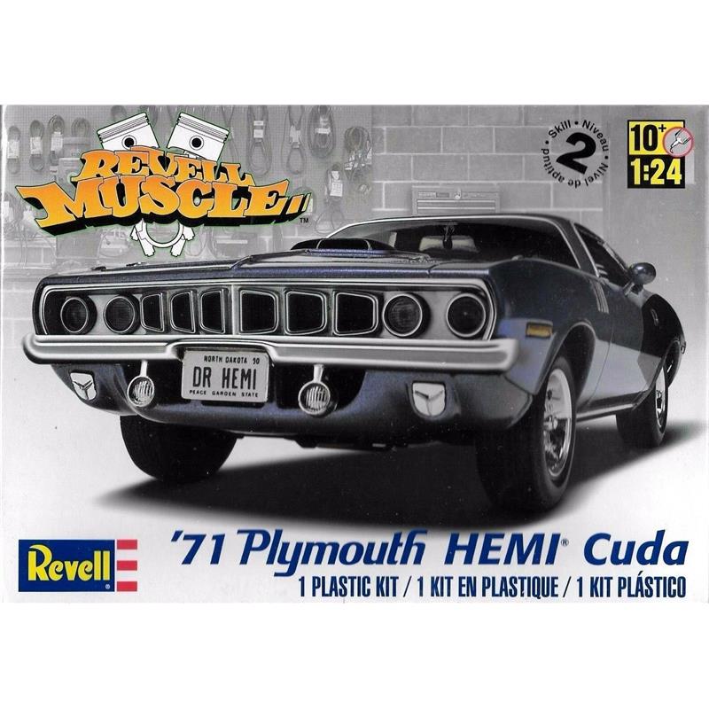 REVELL MONOGRAM 2943 1 24 71 Plymuth HEMI Cuda Sklep Modelarski Exito