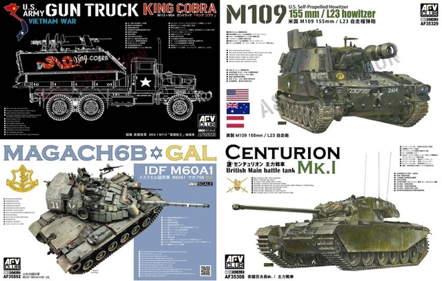 nowości: AFV Club, Mr Hobby, U-Star, Eduard