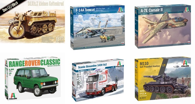 nowości: Das Werk, Italeri