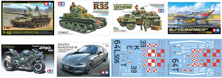 nowości: Tamiya, Techmod