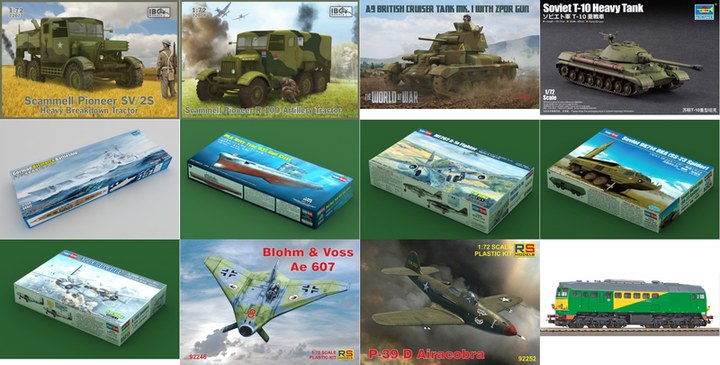 nowości: IBG, Trumpeter, Hobby Boss, RS, PIKO