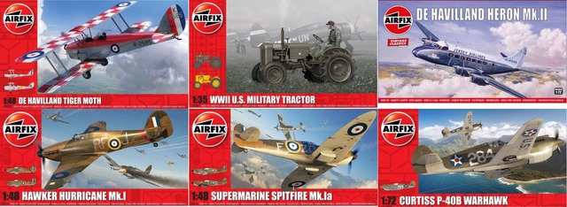 nowości: Airfix, Ace, Amodel, Aber, Humbrol