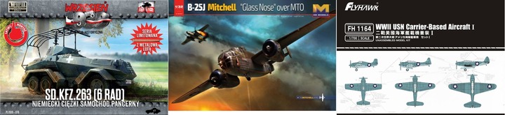 nowości: HK Models, Flyhawk, First to Fight Wrzesień 39, Toro, Lifecolor